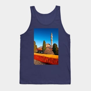 Suleymaniye mosque - Rhodes island Tank Top